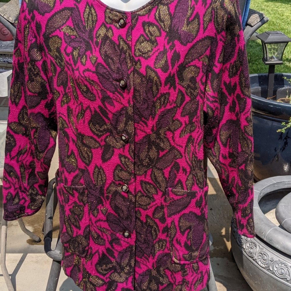 Wool Pattern Jacket
